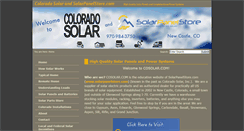 Desktop Screenshot of cosolar.com